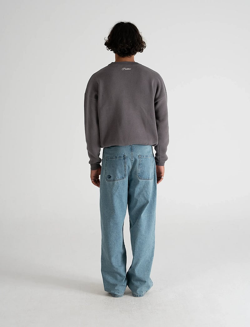 Prohibited - Legacy Knit Sweater - rundhalsad - stone - 4