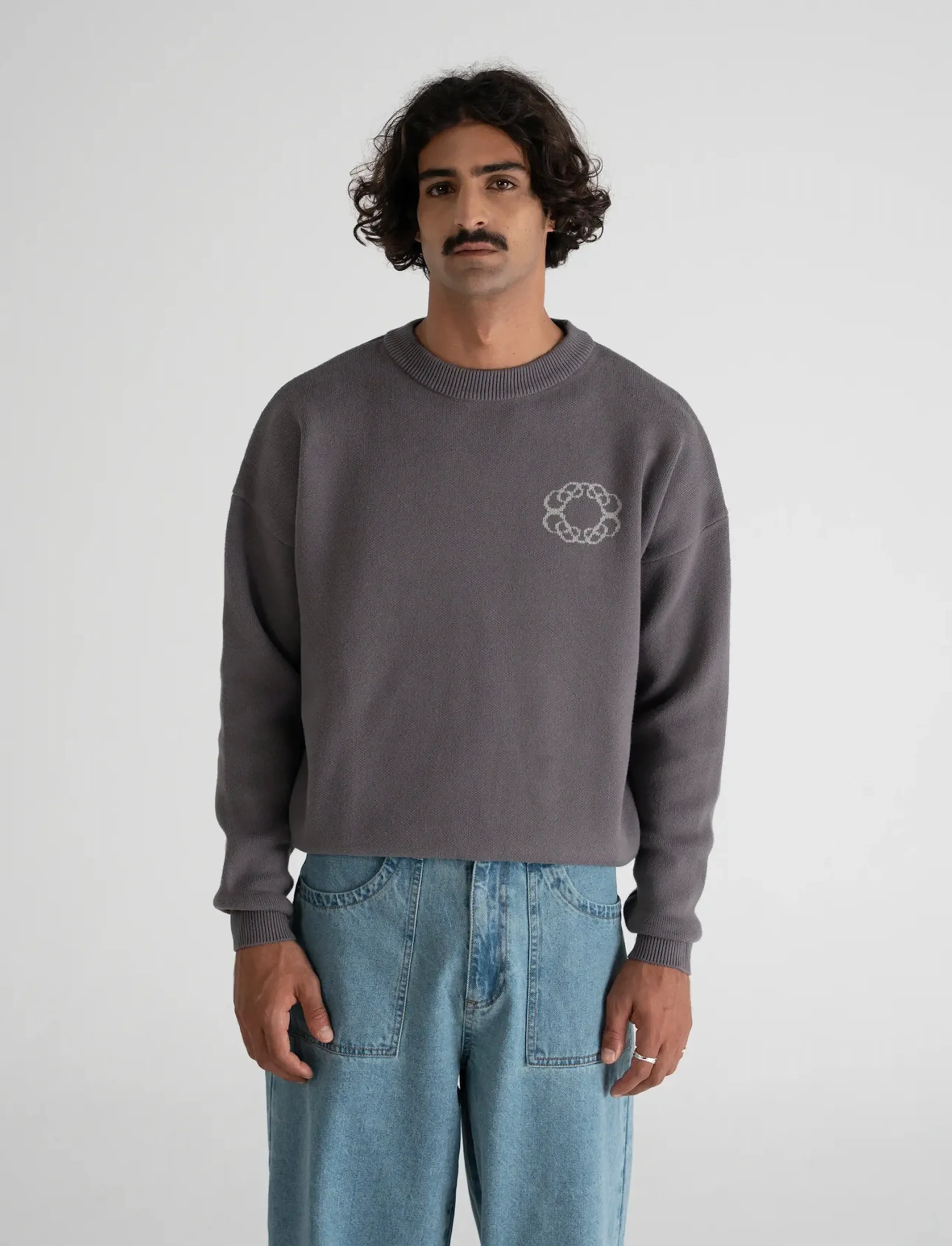 Prohibited Legacy Knit Sweater stickade tröjor herr – bild 6