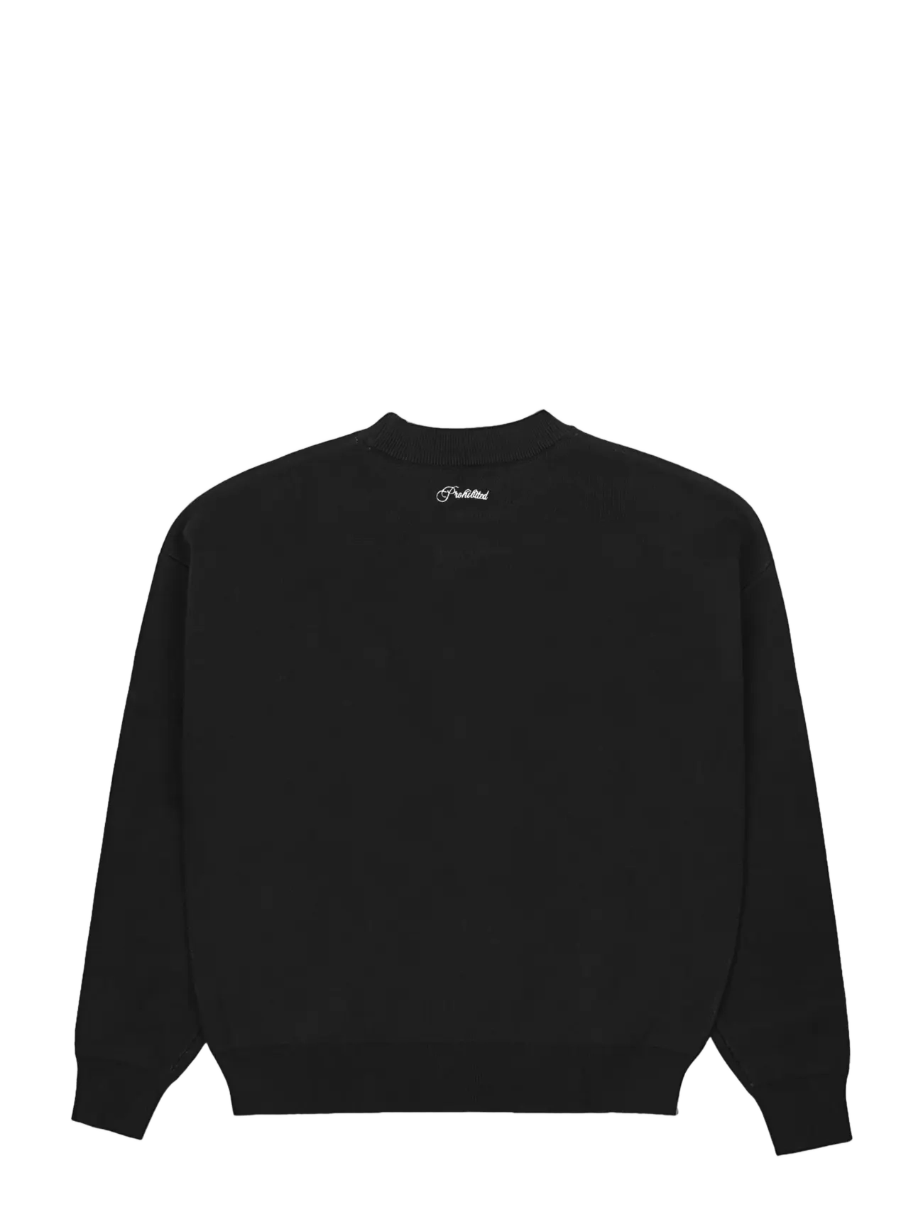 Prohibited - Initial Knit Sweater - rundhals - black - 1