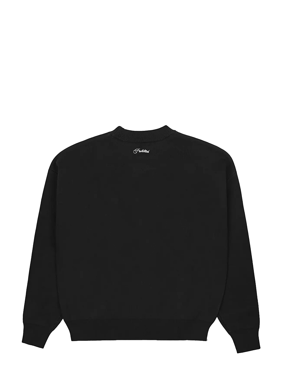 Prohibited - Initial Knit Sweater - rundhals - black - 1