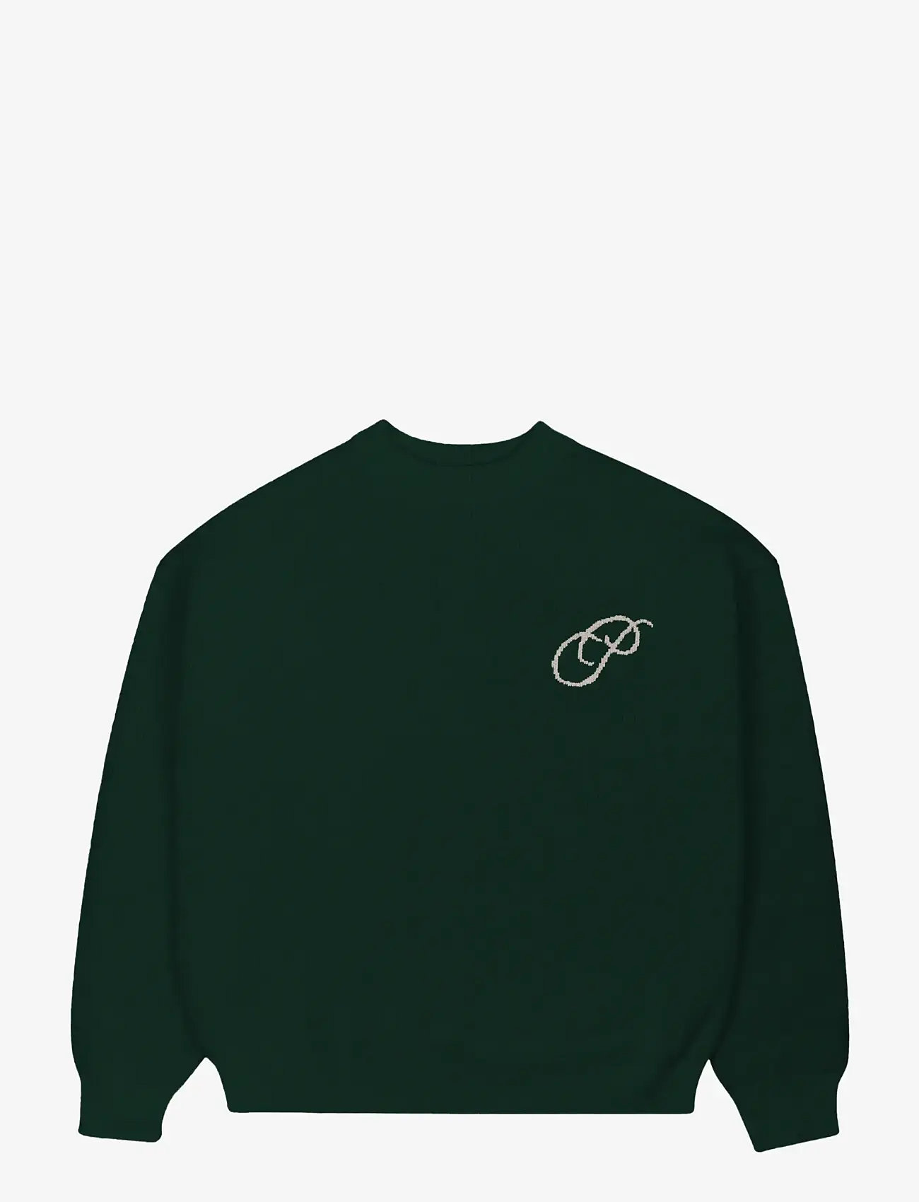 Prohibited - Initial Knit Sweater - rundhals - green - 1