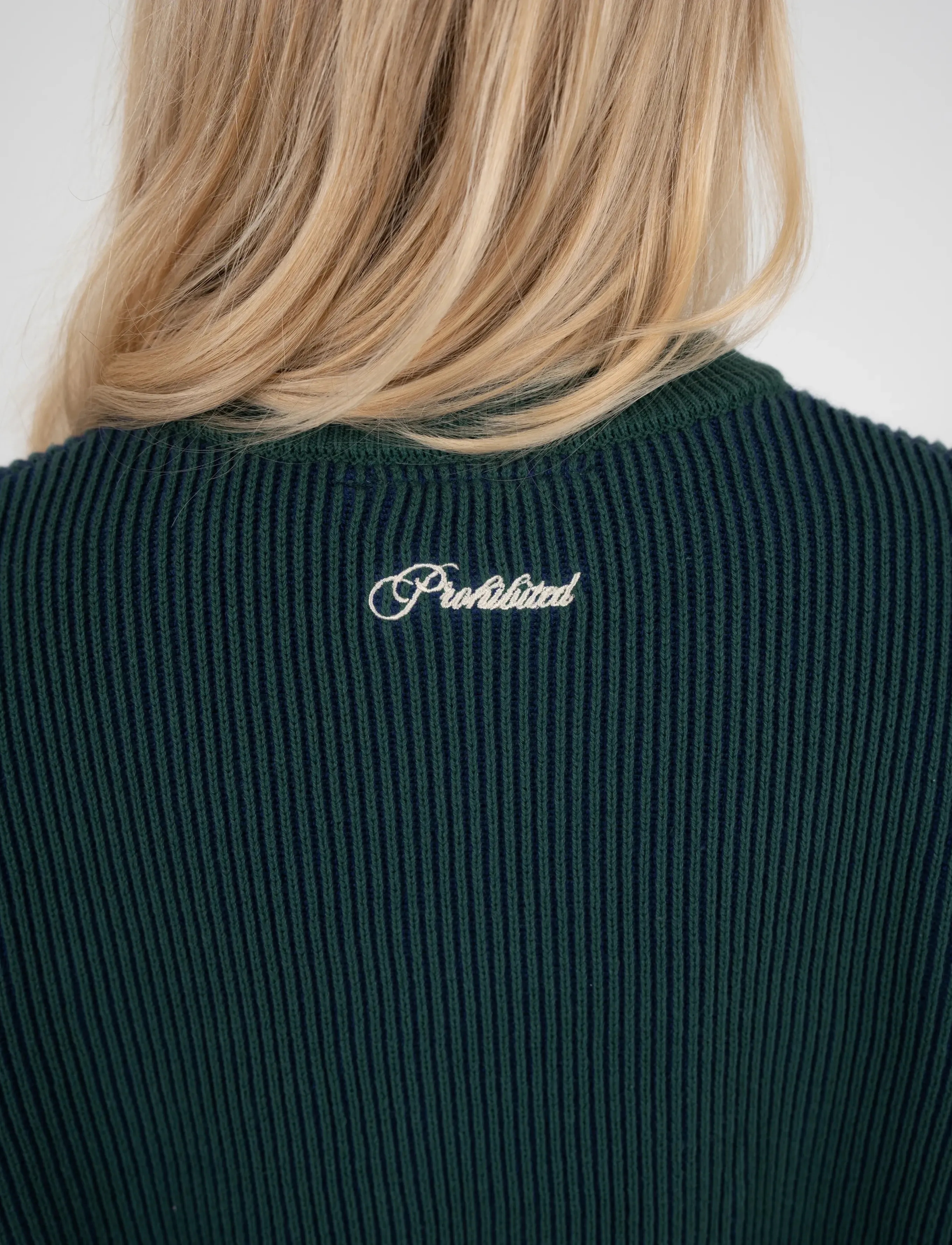 Prohibited Cutoff Knit Sweater stickade tröjor herr – bild 7