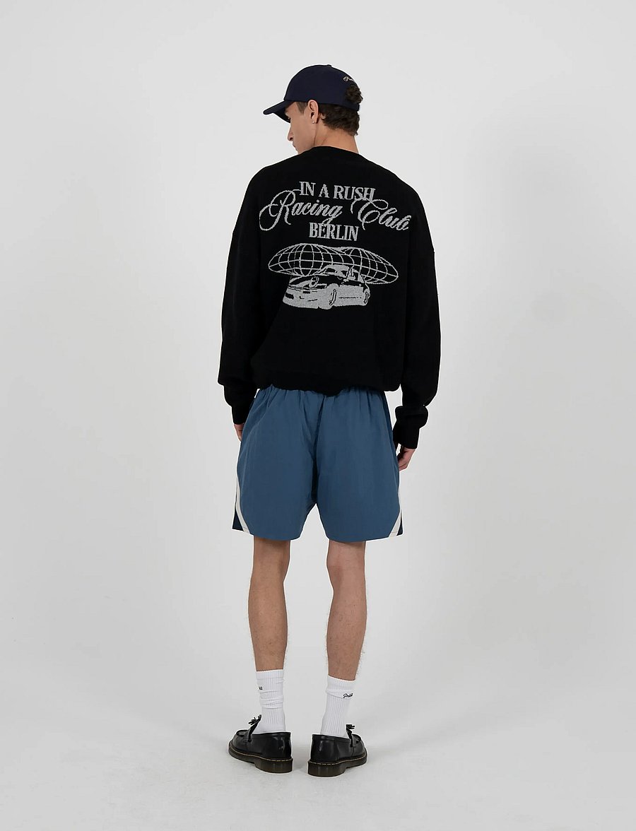 Prohibited - Vortex Knit Sweater Black - rund hals - black - 3