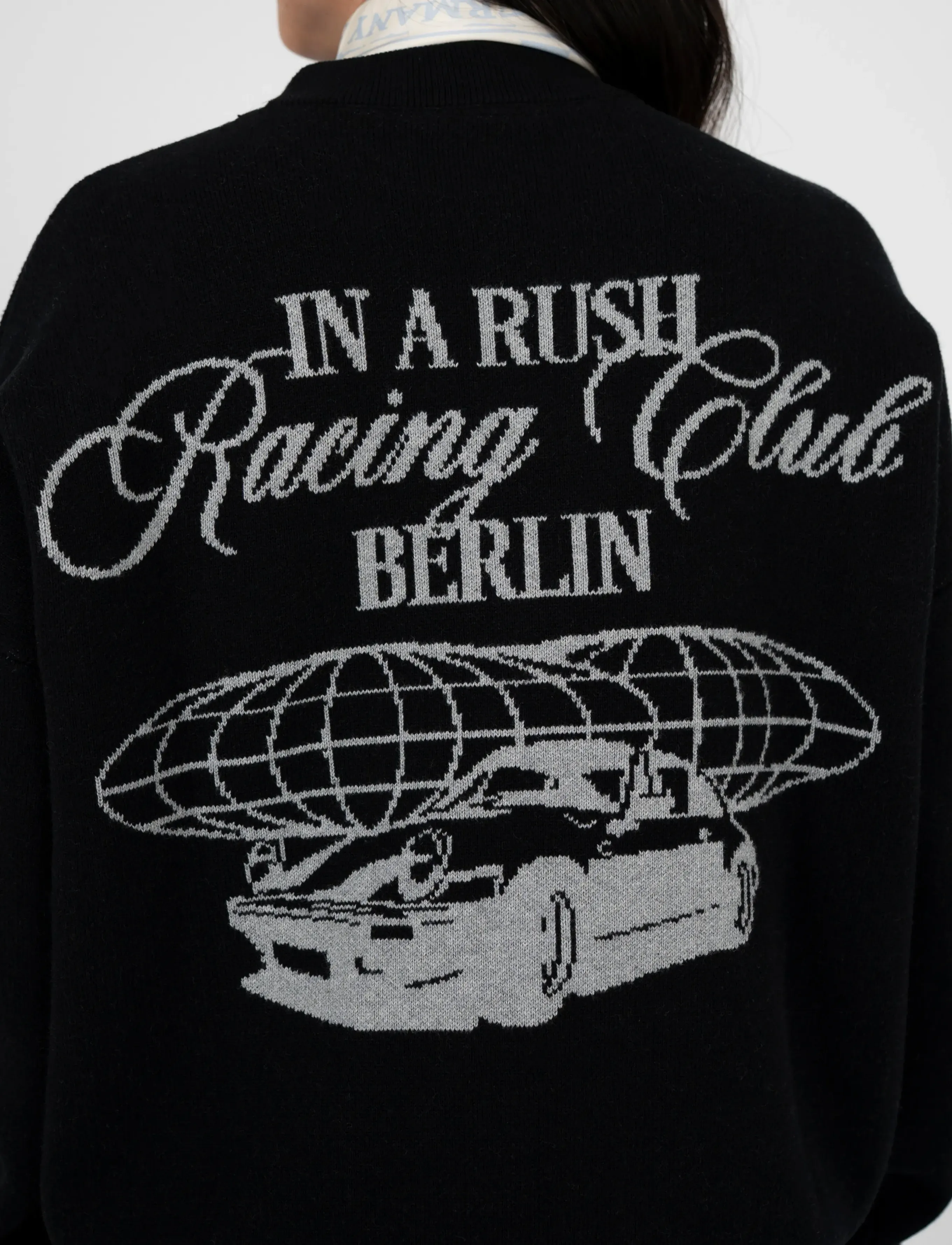 Prohibited Vortex Knit Sweater stickade tröjor herr – bild 8