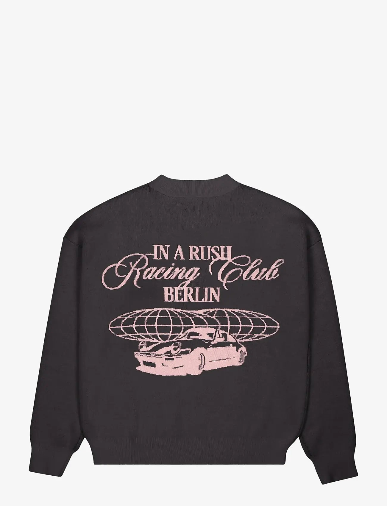 Prohibited - Vortex Knit Sweater Brown - rundhalsad - brown - 2