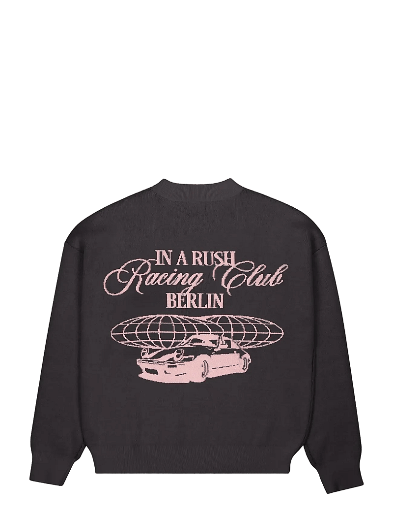 Prohibited - Vortex Knit Sweater Brown - rundhalsad - brown - 2