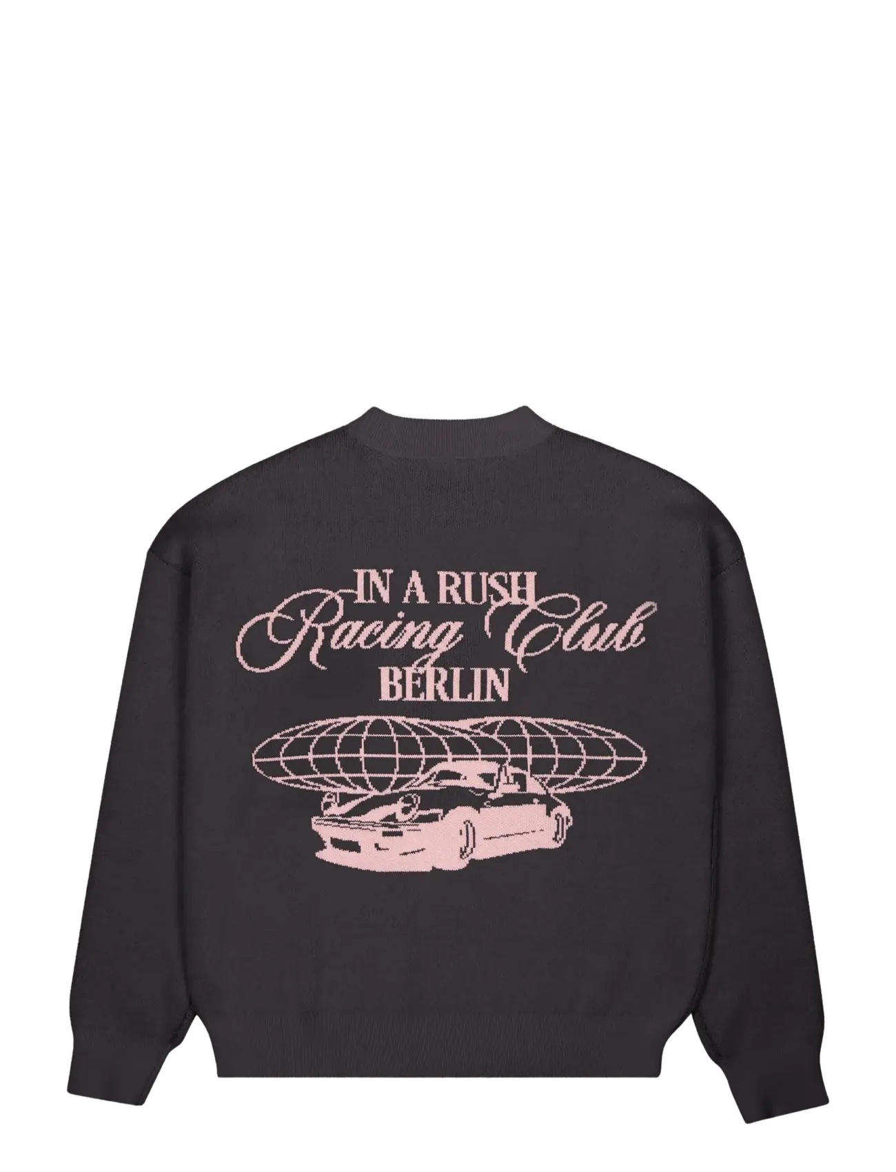 Prohibited - Vortex Knit Sweater Brown - round necks - brown - 2