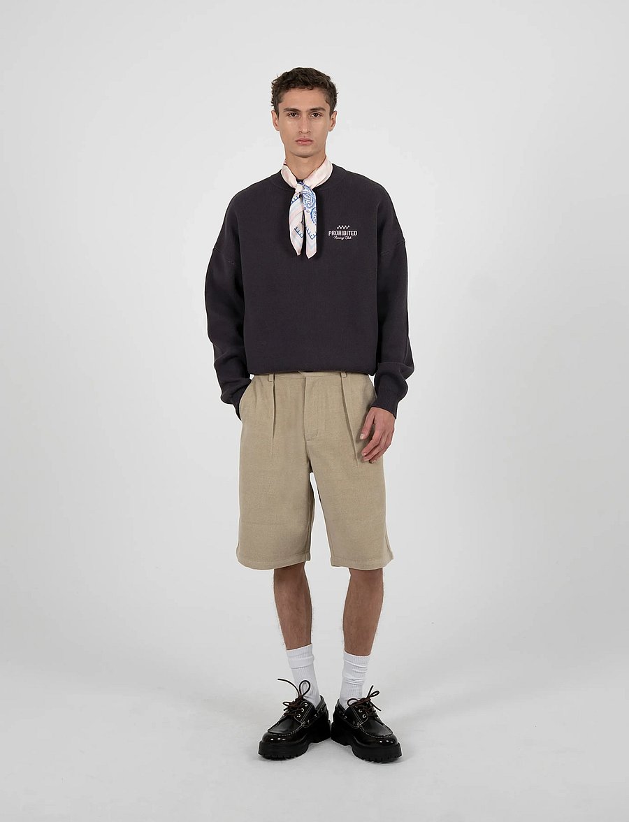 Prohibited - Vortex Knit Sweater Brown - Ümara kaelusega - brown - 0