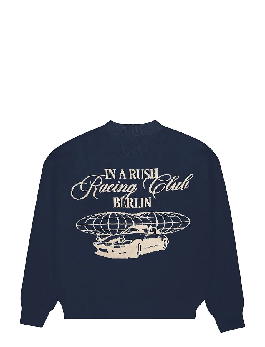 Prohibited - Vortex Knit Sweater Navy - rundhals - navy - 2