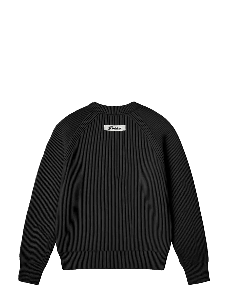 Prohibited - Campus Knit Sweater - rundhals - black - 2