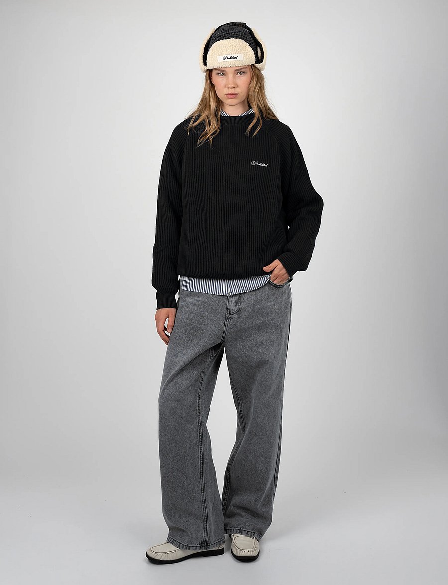 Prohibited - Campus Knit Sweater - rundhals - black - 5