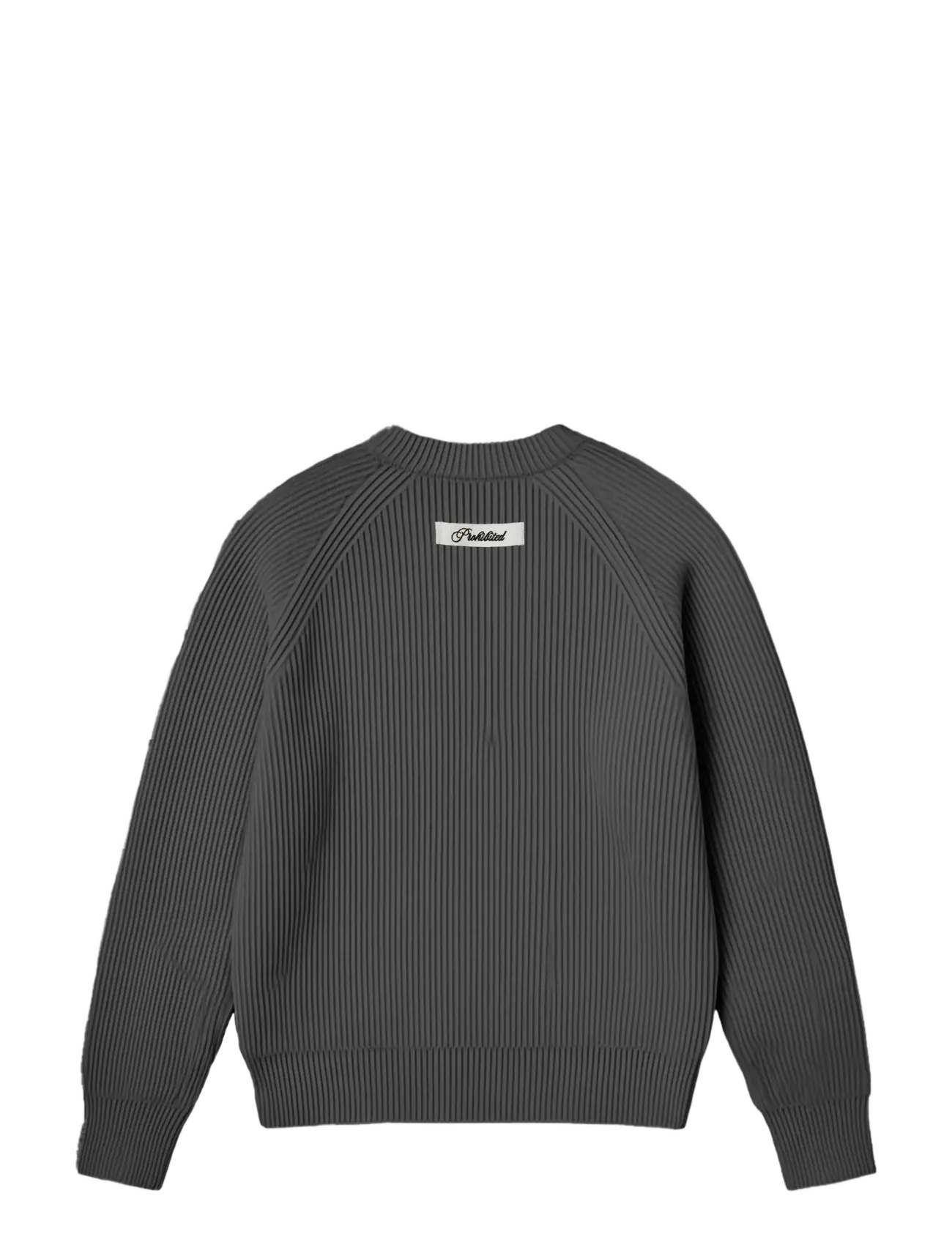 Prohibited - Campus Knit Sweater - rundhals - dark grey - 2