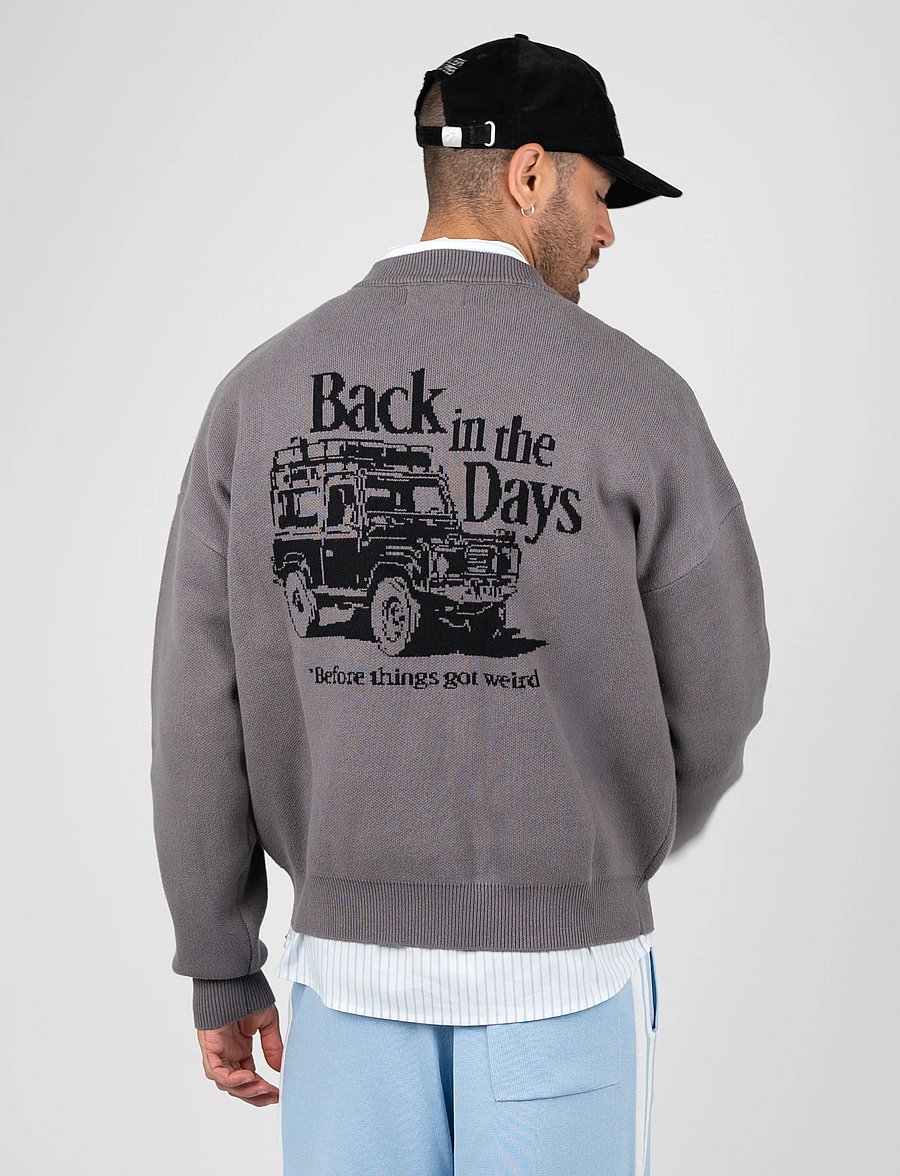 Prohibited - Back In The Days Knit - rundhals - stone - 4