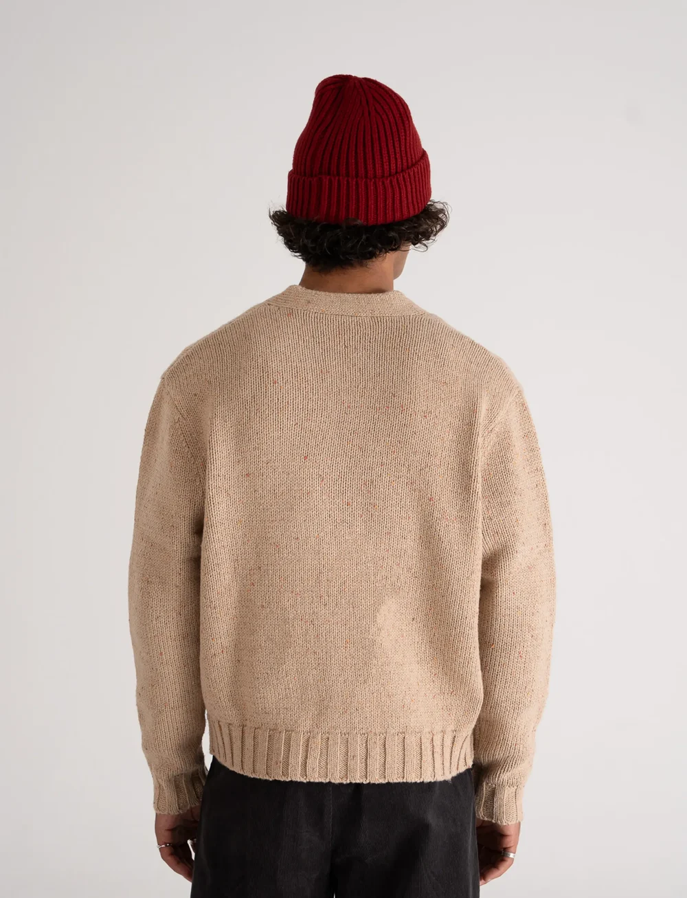 Prohibited - Scout Knit Cardigan - koftor - beige - 4