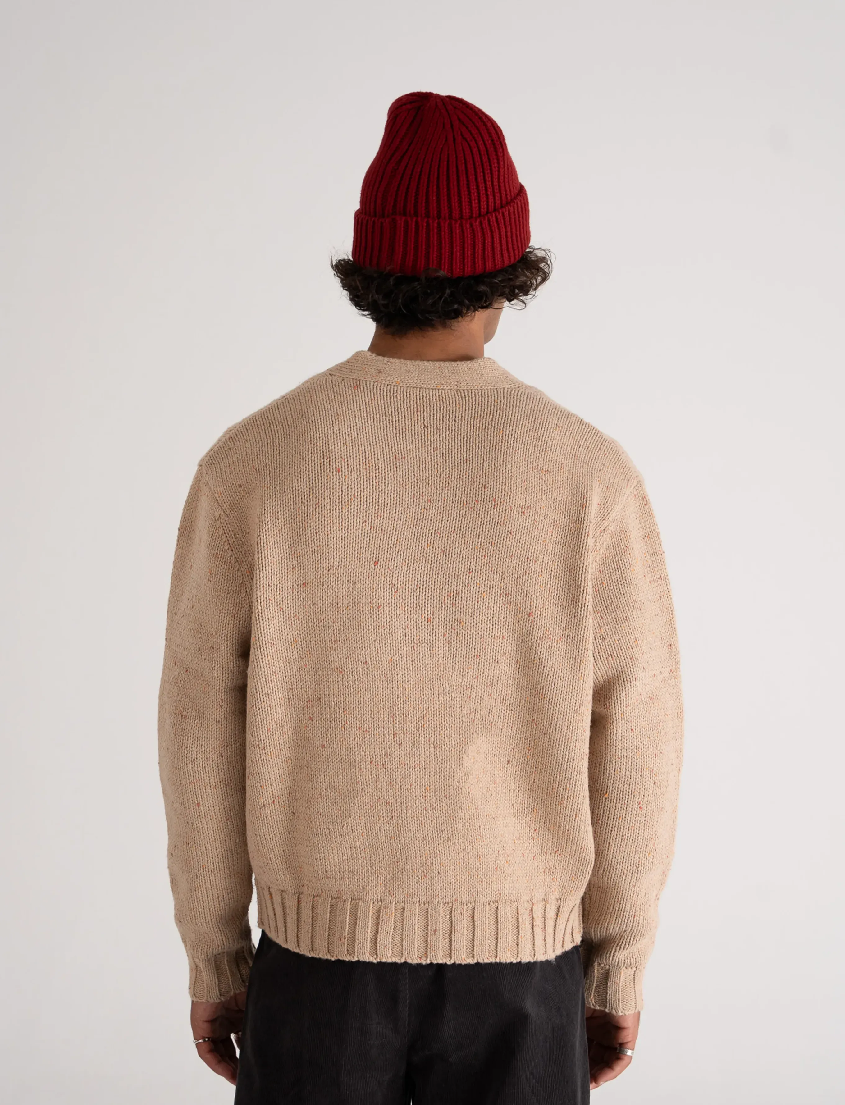 Prohibited - Scout Knit Cardigan - cardigans - beige - 4