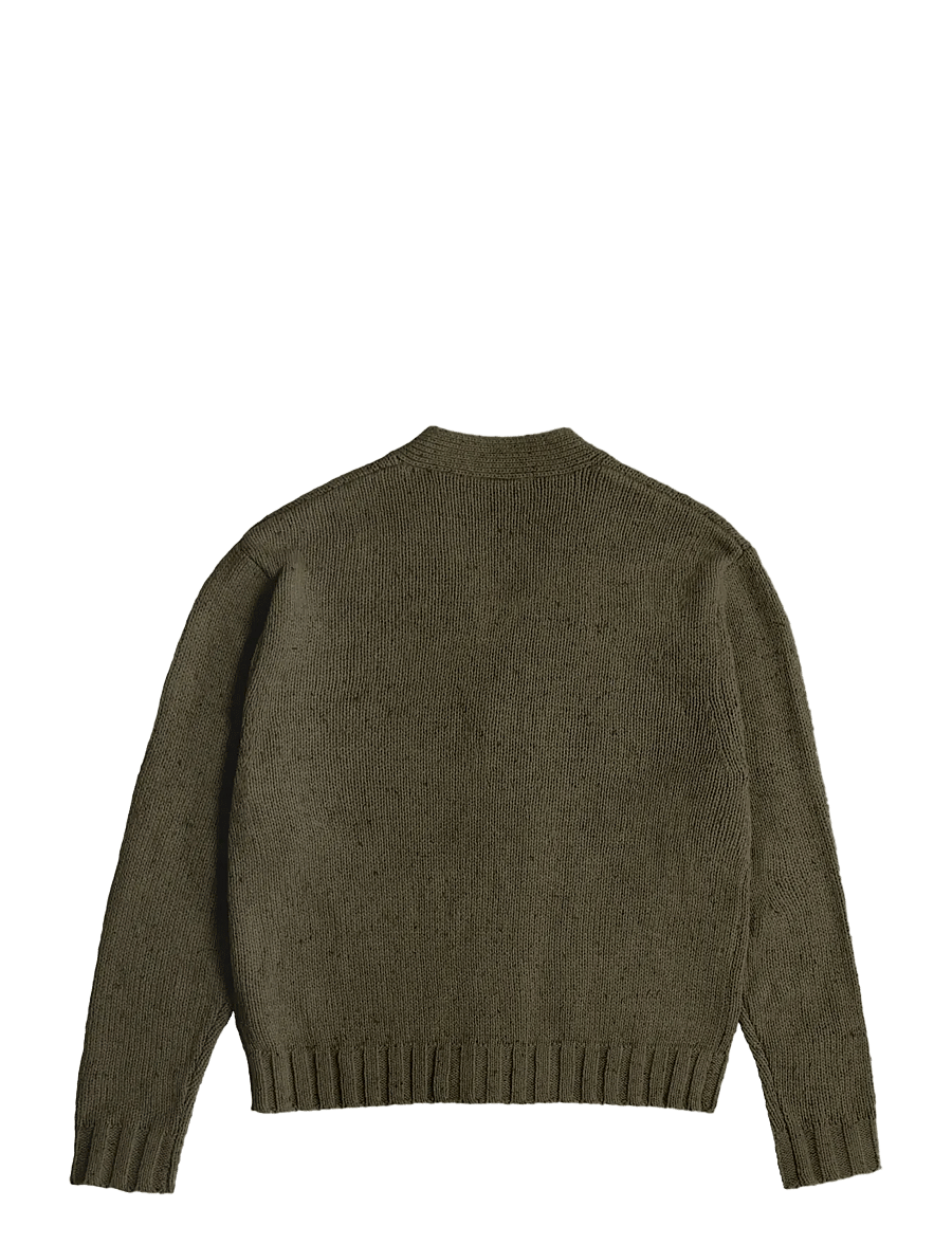 Prohibited - Scout Knit Cardigan - kardiganid - green - 2