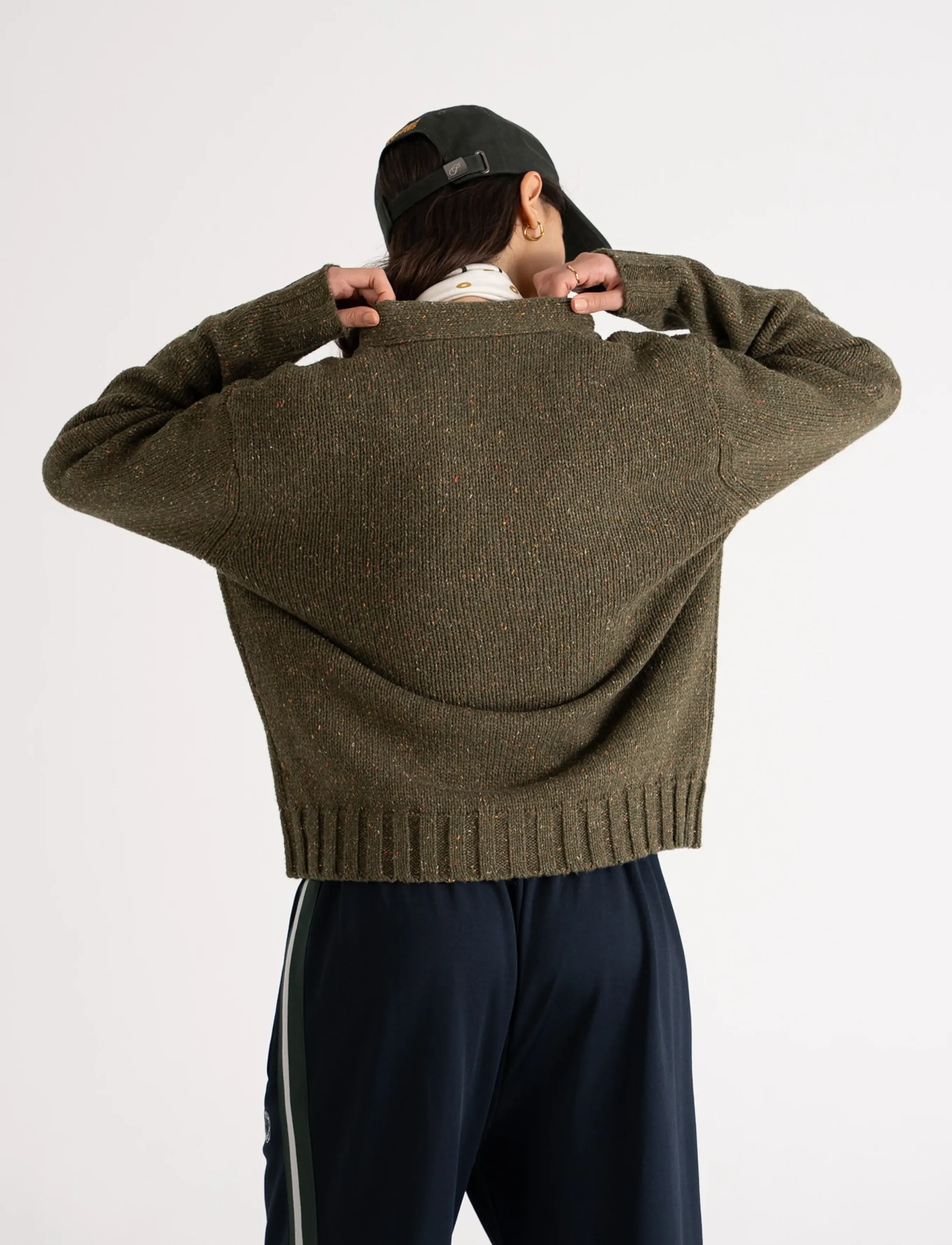 Prohibited - Scout Knit Cardigan - cardigans - green - 3