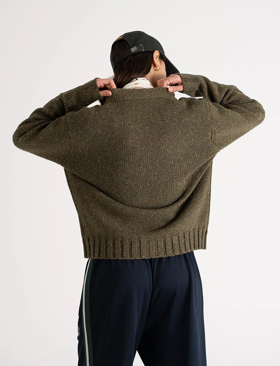 Prohibited - Scout Knit Cardigan - kardiganid - green - 3