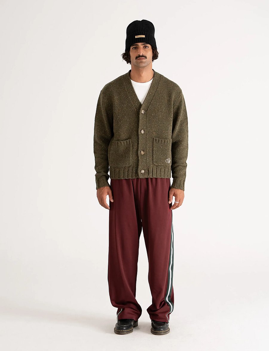 Prohibited - Scout Knit Cardigan - kardiganid - green - 4