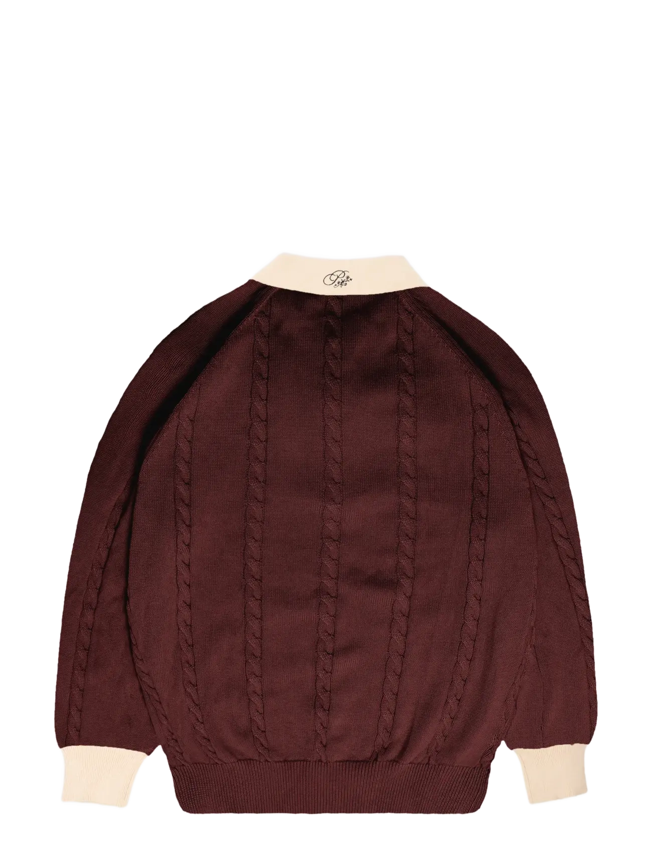 Prohibited - Legacy Knitted Jersey - knitted polos - bordeaux - 2