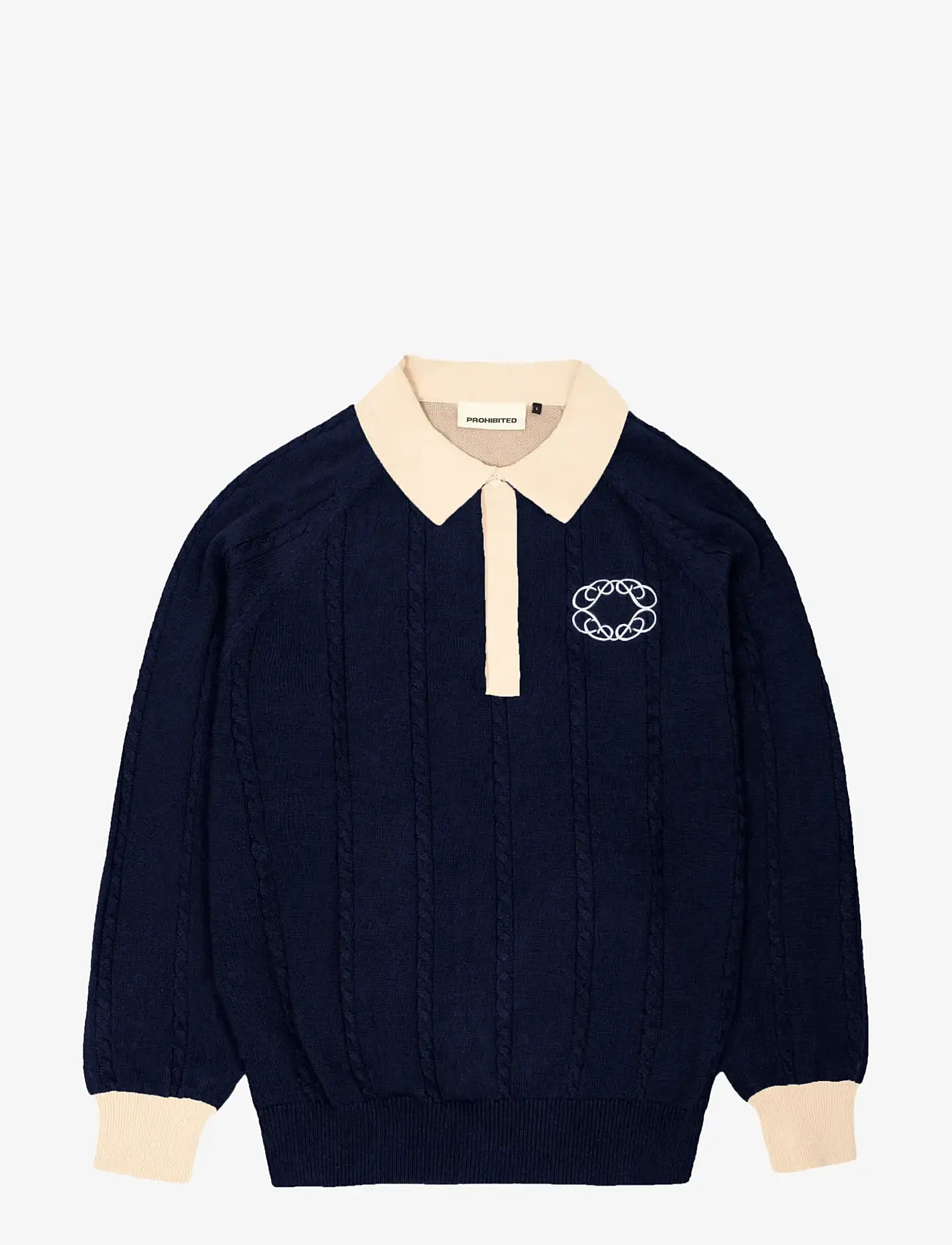 Prohibited - Legacy Knitted Jersey - polostrik - navy - 1