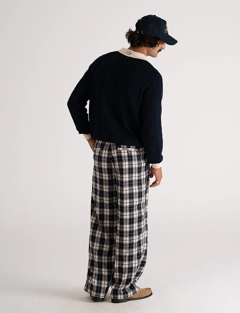 Prohibited - Legacy Knitted Jersey - gestrickte polohemden - navy - 4