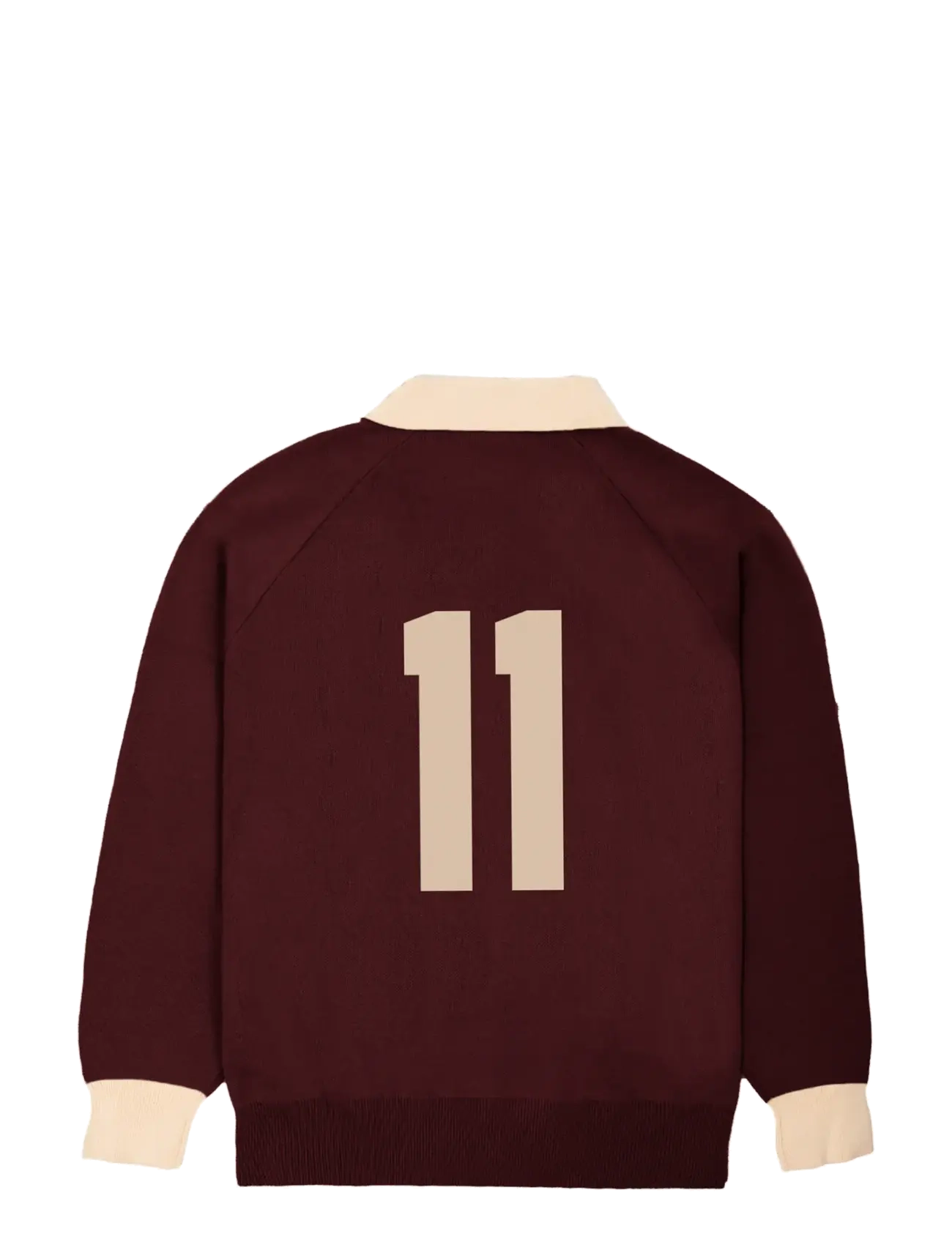 Prohibited - Cup Knitted Jersey - poloshirts - bordeaux - 2