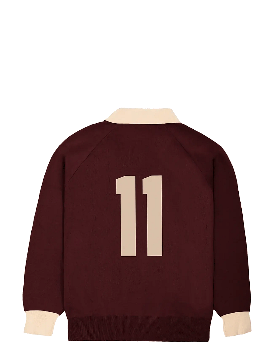 Prohibited - Cup Knitted Jersey - poloer i strik med lange ærmer - bordeaux - 2