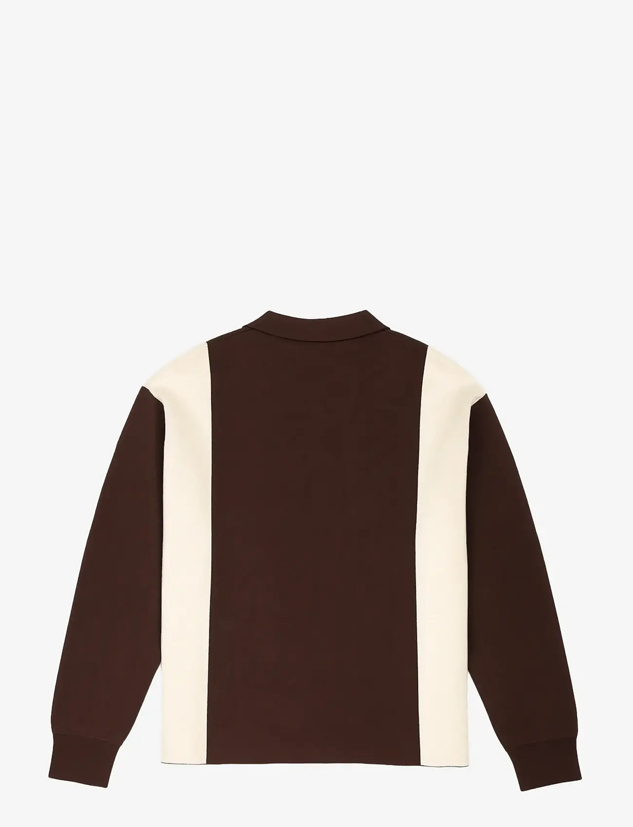 Prohibited - Contrast Clubhouse Knit - langärmelig - brown - 2