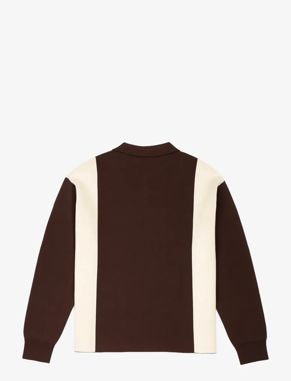 Prohibited - Contrast Clubhouse Knit - long-sleeved polos - brown - 2
