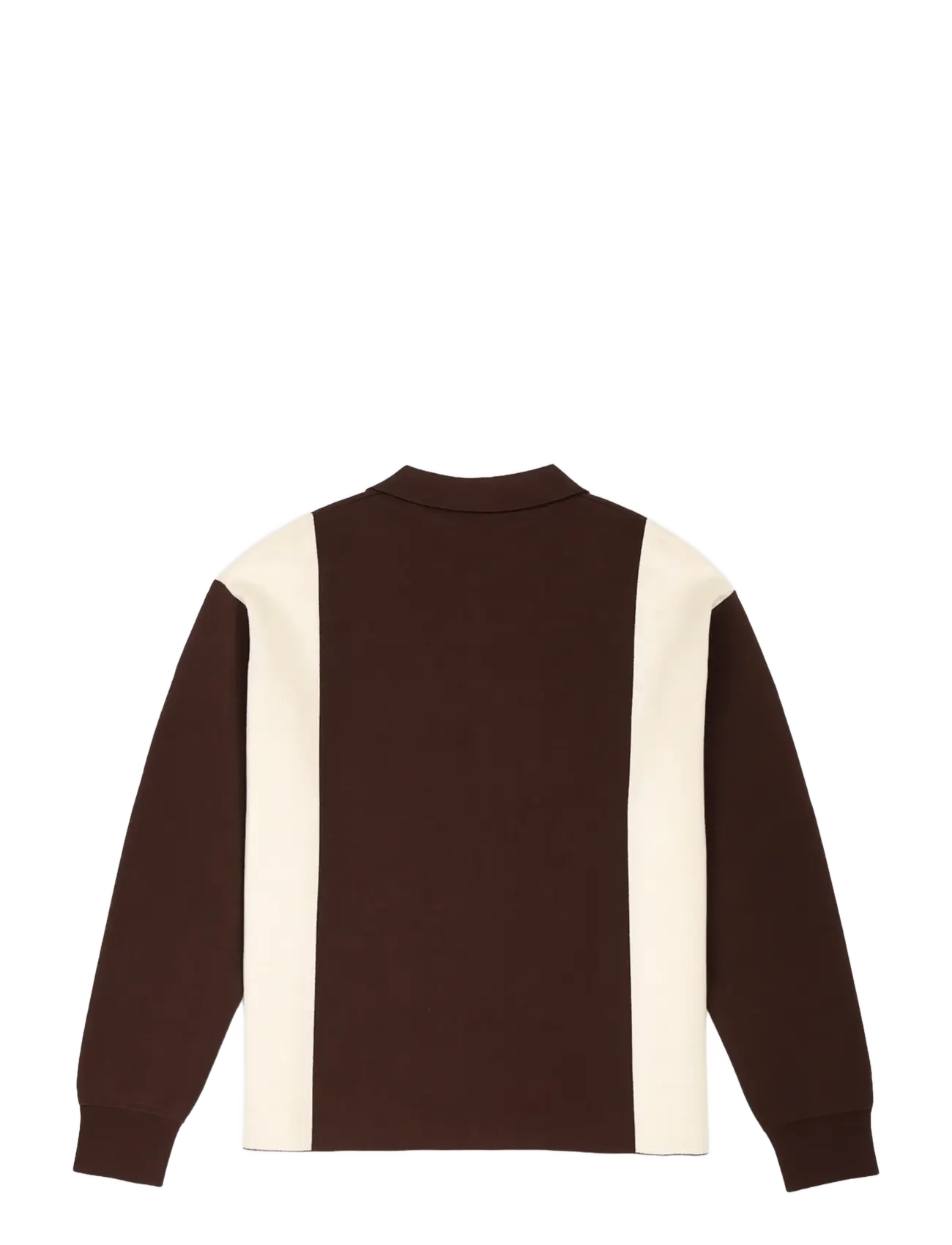 Prohibited - Contrast Clubhouse Knit - pikkade varrukatega polod - brown - 2