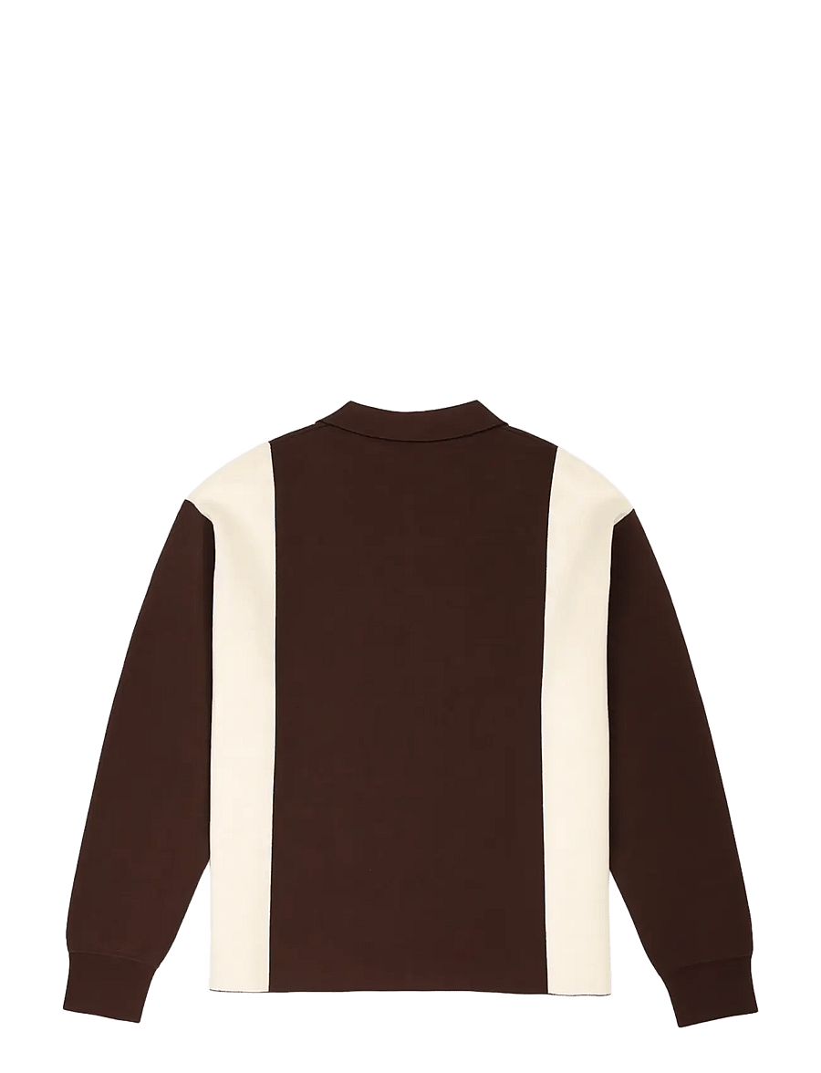 Prohibited - Contrast Clubhouse Knit - langärmelig - brown - 2