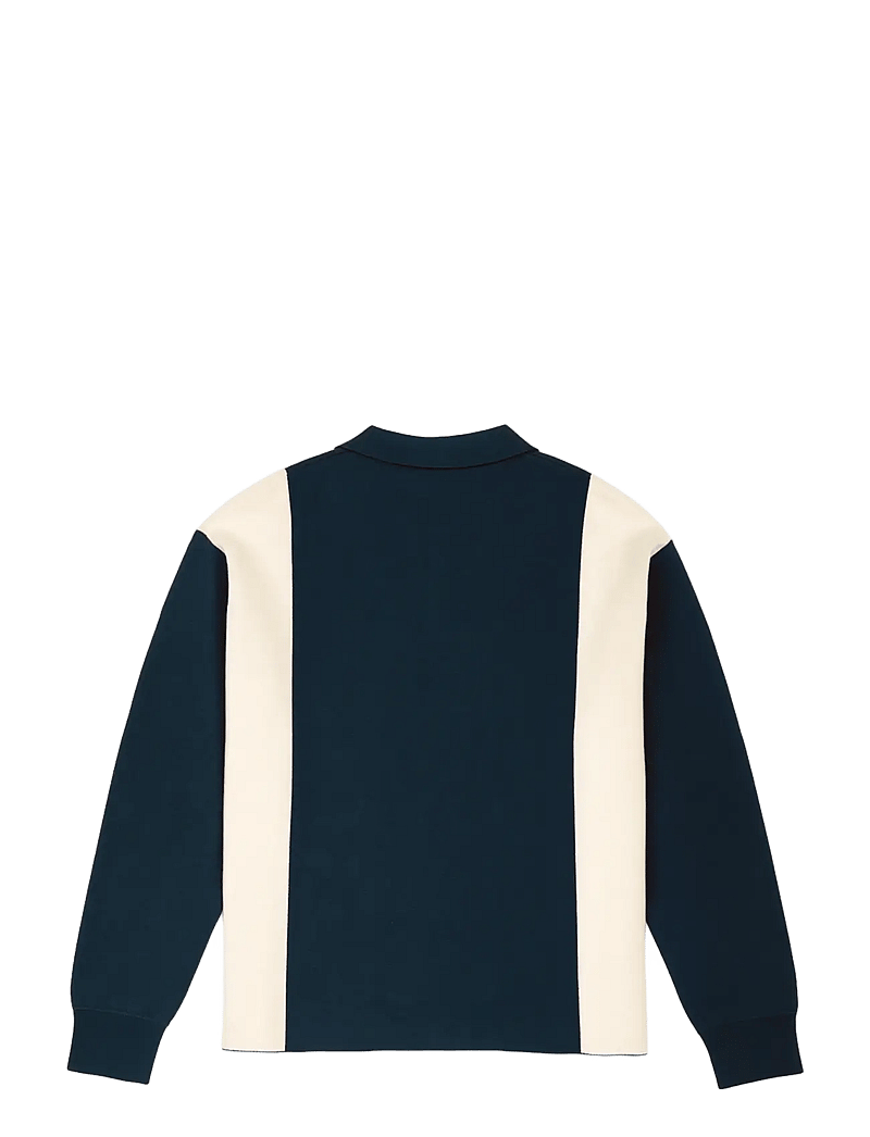 Prohibited - Contrast Clubhouse Knit - långärmade pikéer - navy - 2