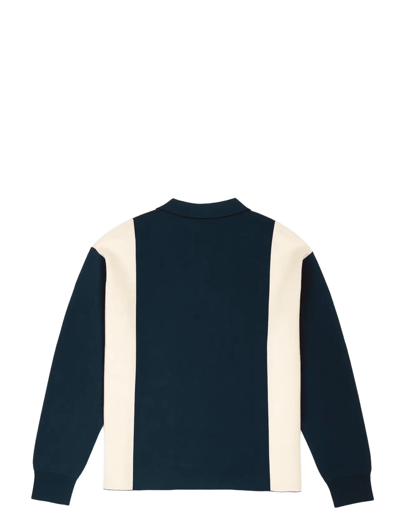 Prohibited - Contrast Clubhouse Knit - długi rękaw - navy - 2