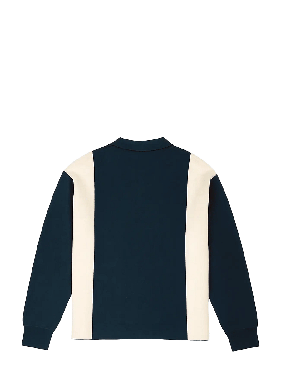 Prohibited - Contrast Clubhouse Knit - langärmelig - navy - 2