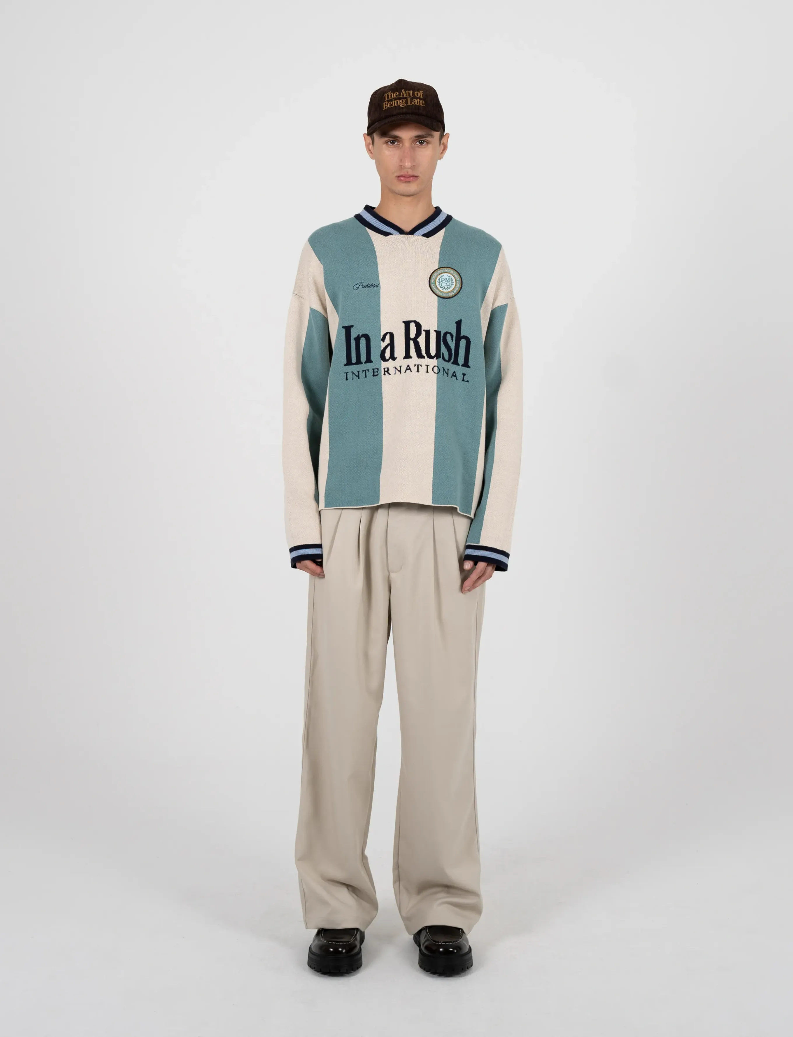 Prohibited - Overdrive Knit Trikot Matcha - v-kaelusega kudumid - matcha - 2