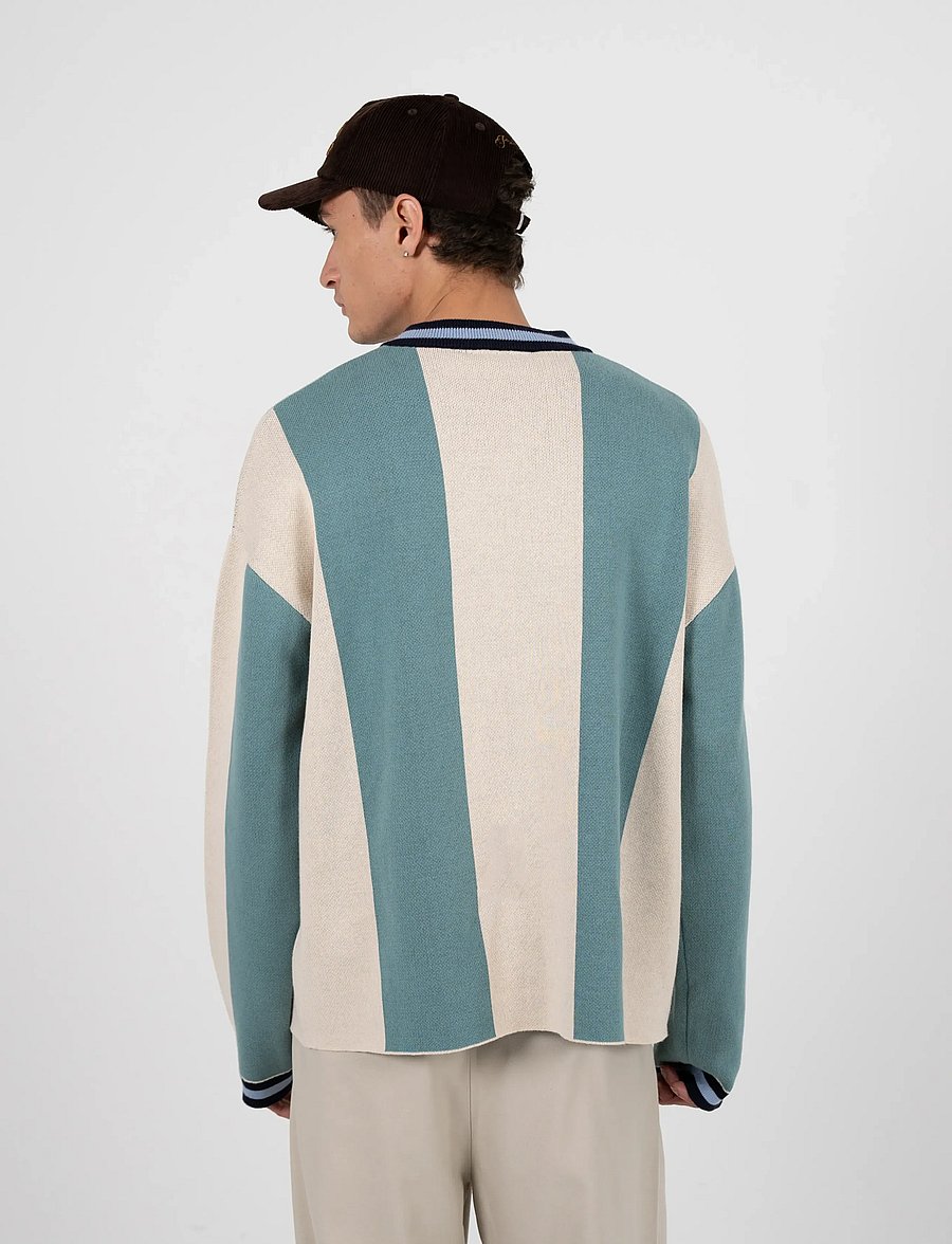Prohibited - Overdrive Knit Trikot Matcha - v-ausschnitt - matcha - 3