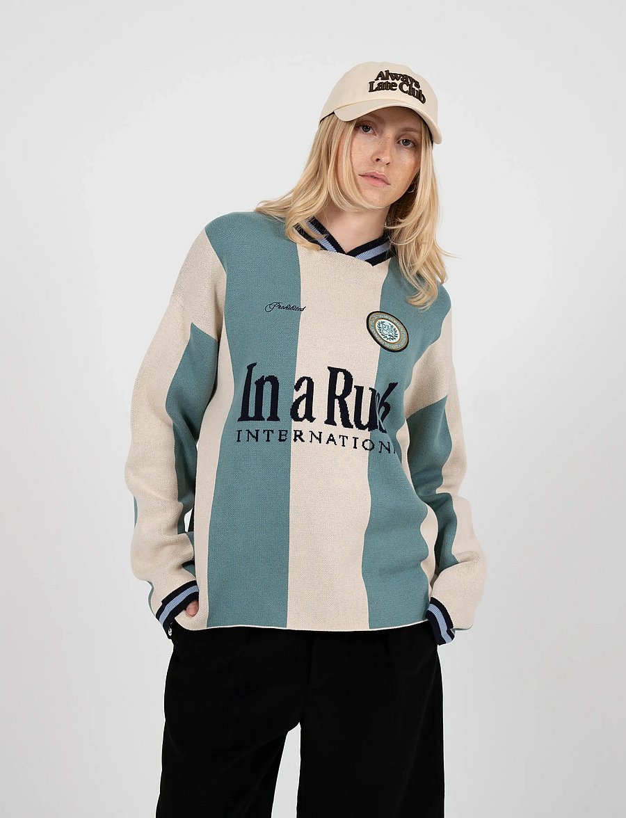 Prohibited - Overdrive Knit Trikot Matcha - v-ausschnitt - matcha - 5