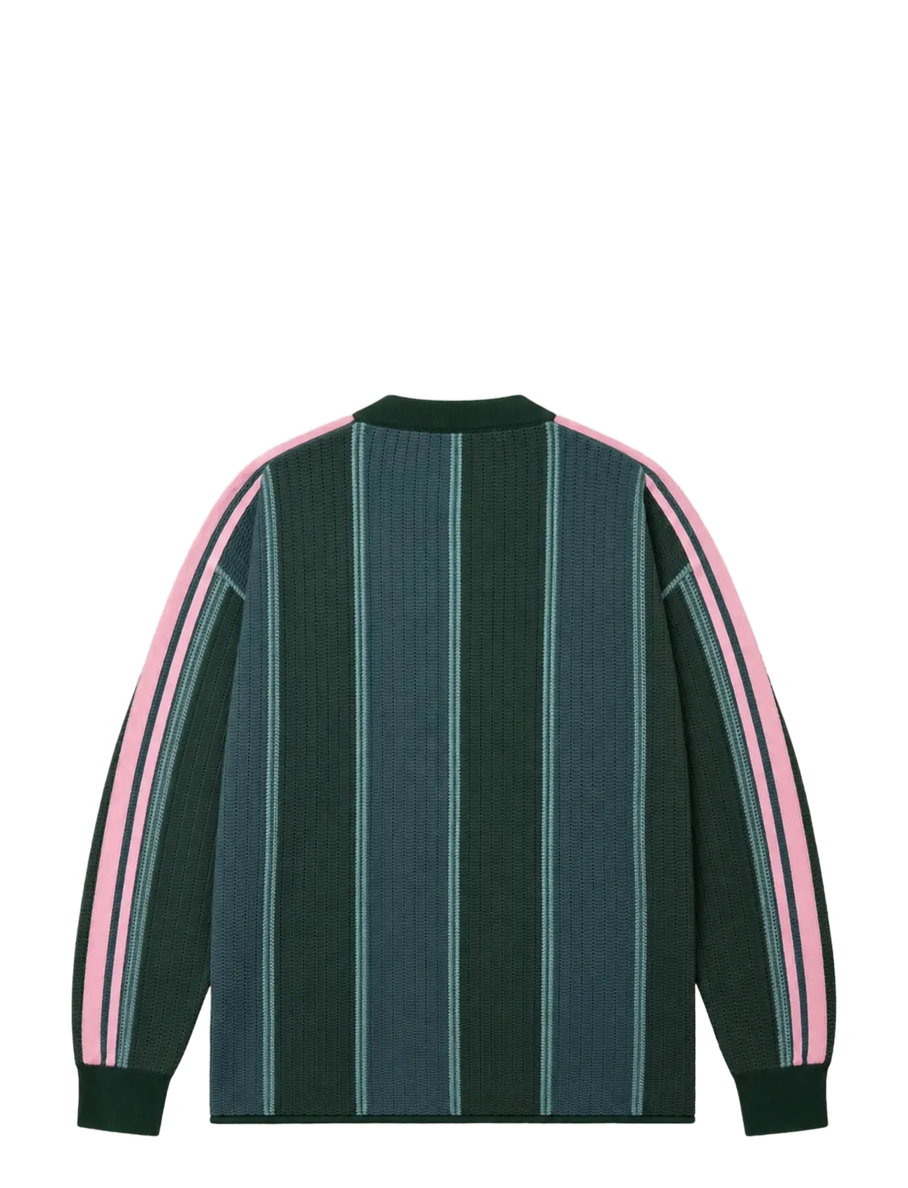 Prohibited - Striped Team Knit Trikot - green - 2