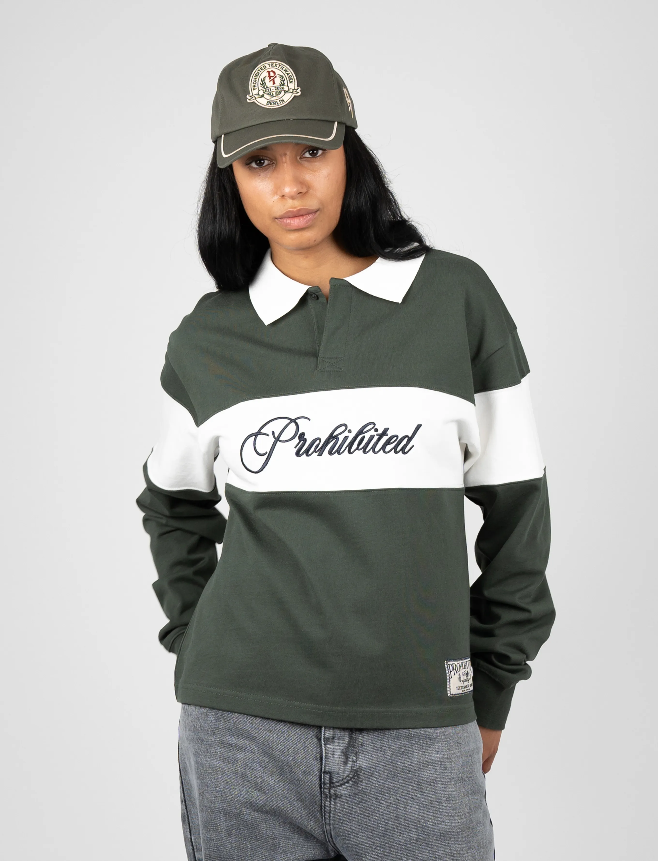 Prohibited - Back In The Days Polo - langärmelig - forest green - 5
