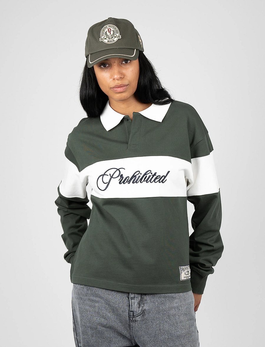 Prohibited - Back In The Days Polo - langärmelig - forest green - 5