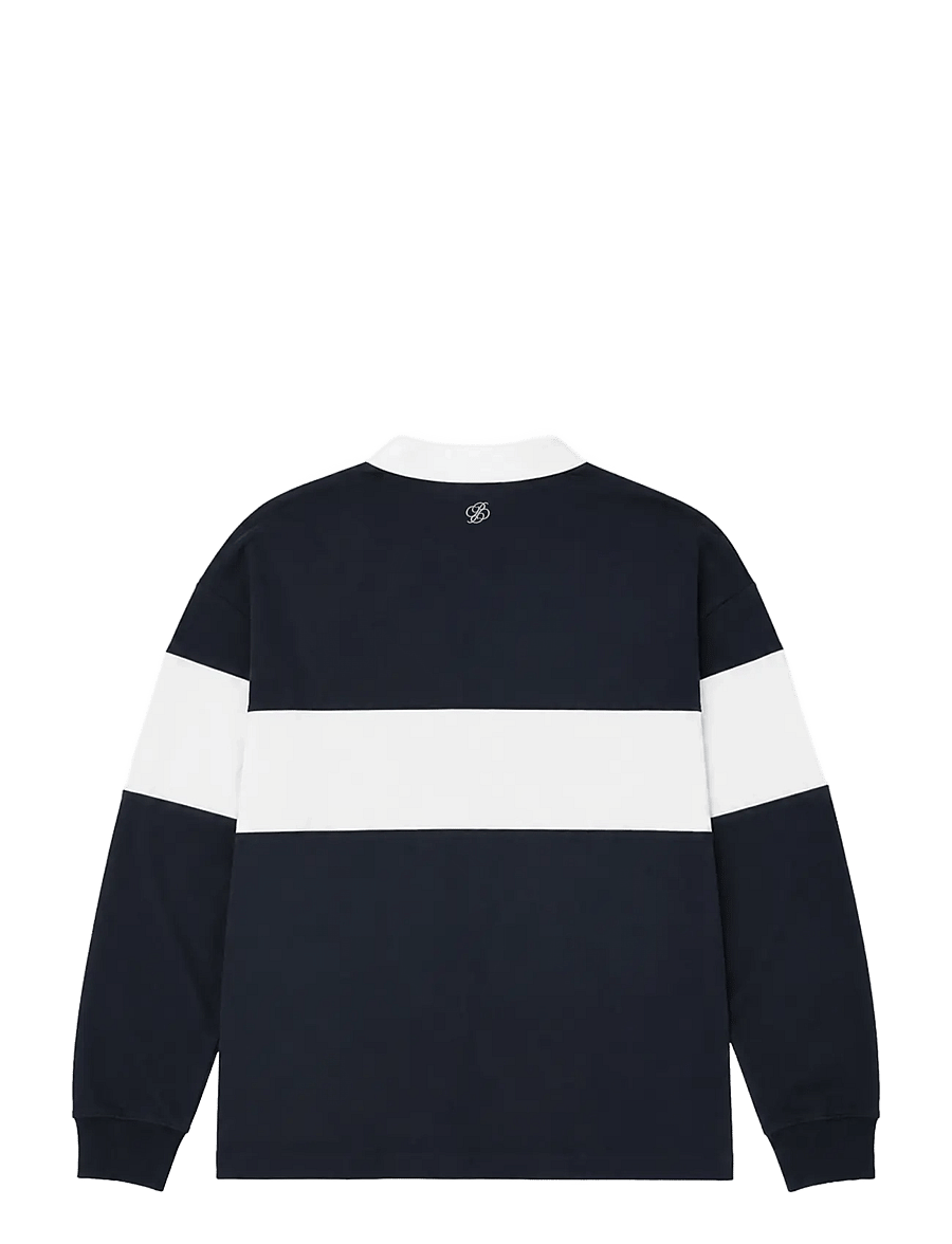 Prohibited - Back In The Days Polo - langærmede poloer - navy - 2