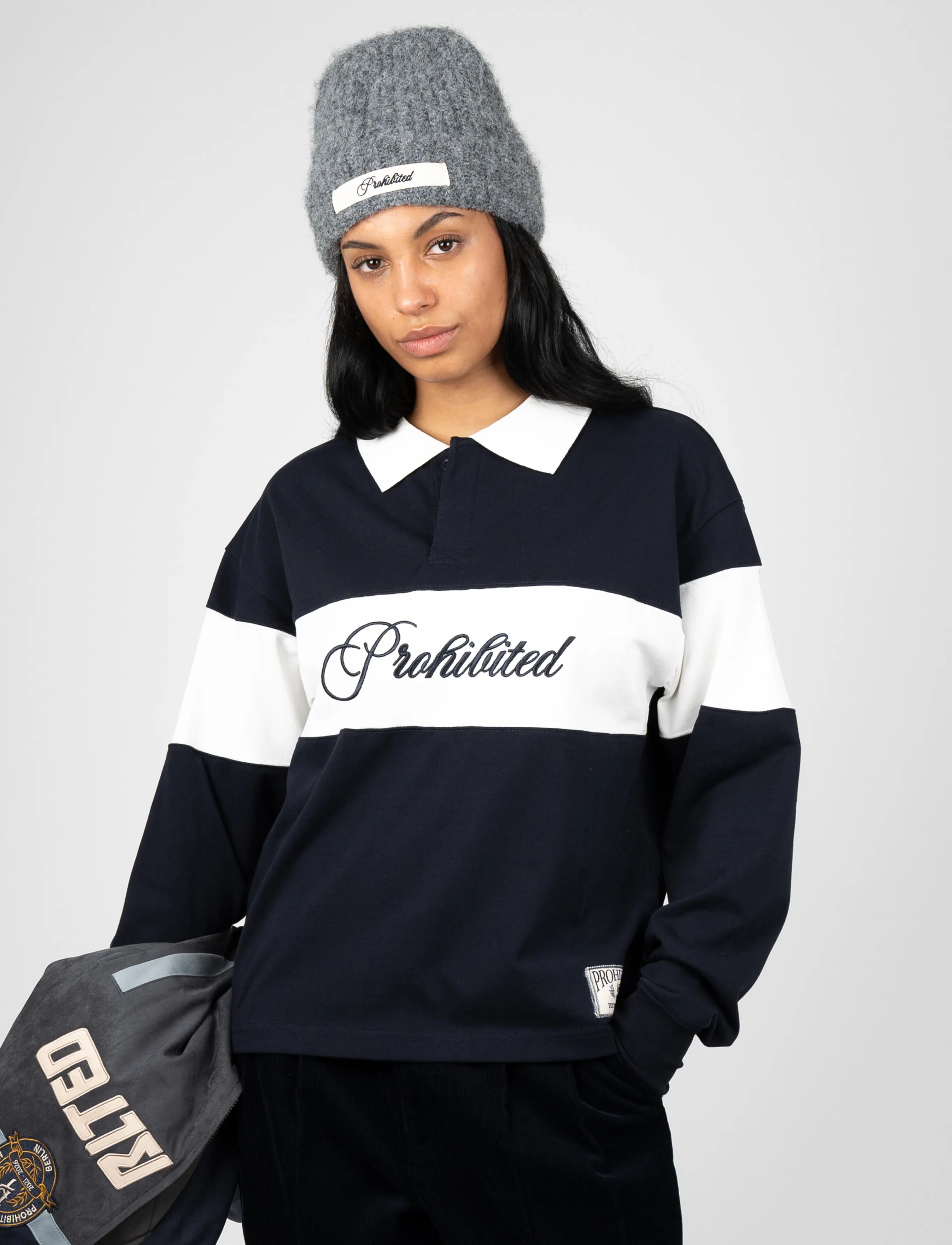 Prohibited - Back In The Days Polo - navy - 5