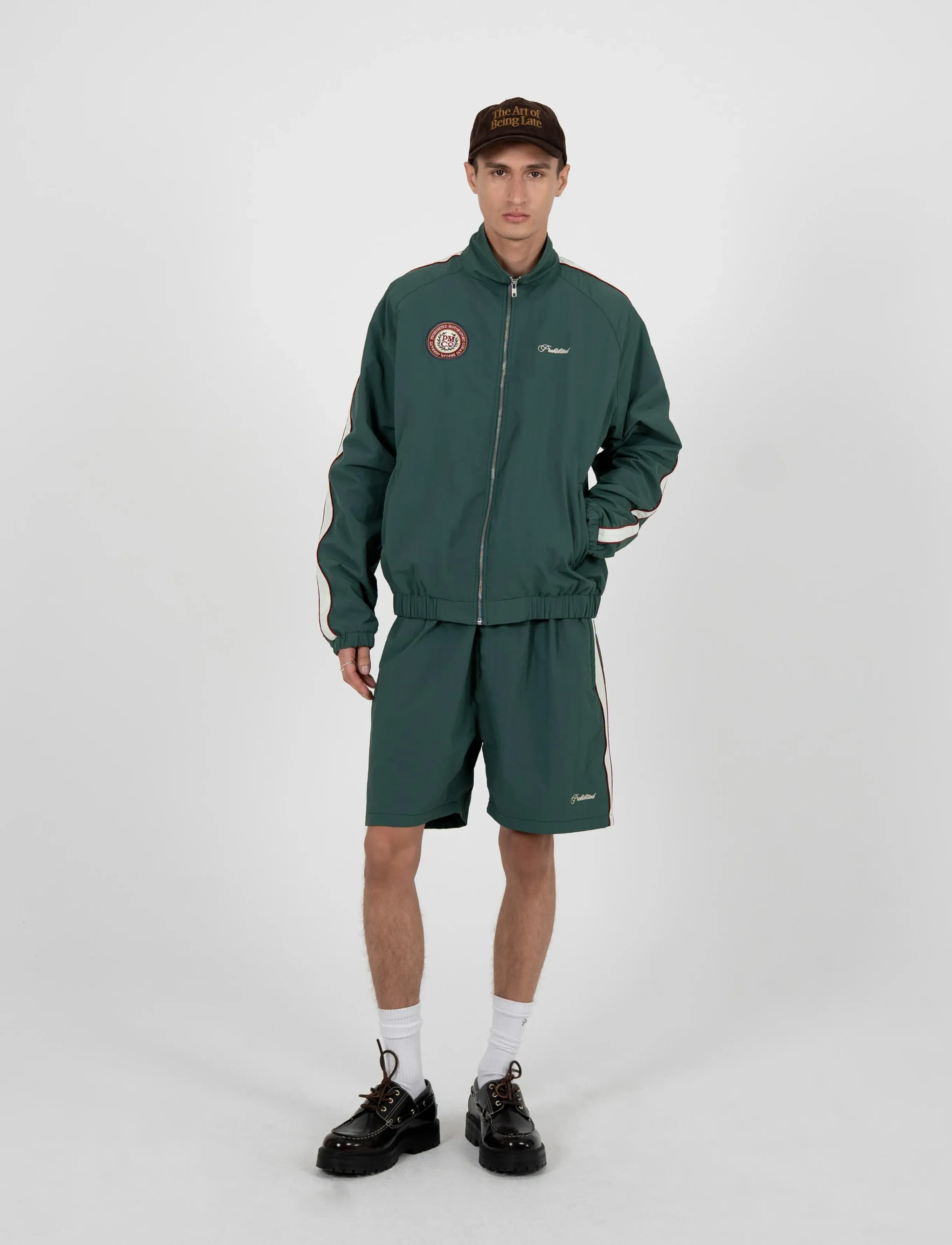 Prohibited - Slipstream Trackjacket Green - freizeitjacken - green - 2