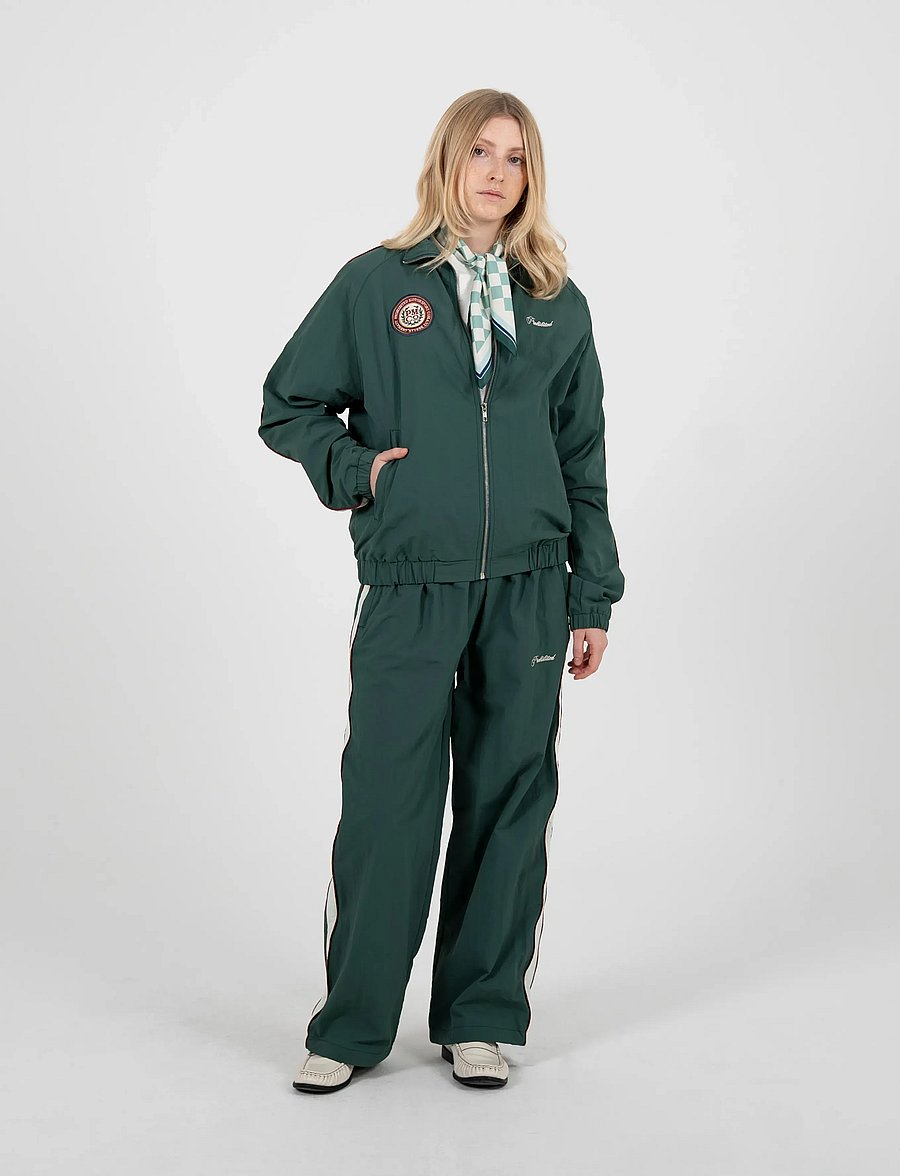 Prohibited - Slipstream Trackjacket Green - vabaaja jakid - green - 4