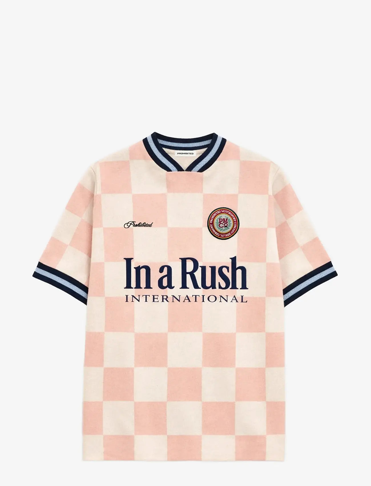 Prohibited - Victory Knit Trikot Rose - v-necks - rose - 1