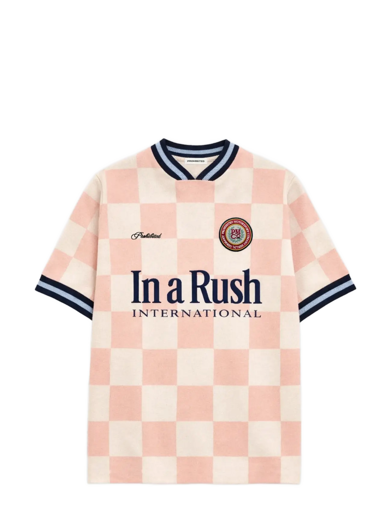 Prohibited Victory Knit Trikot Rose - V-hals - ROSE / pink/rose