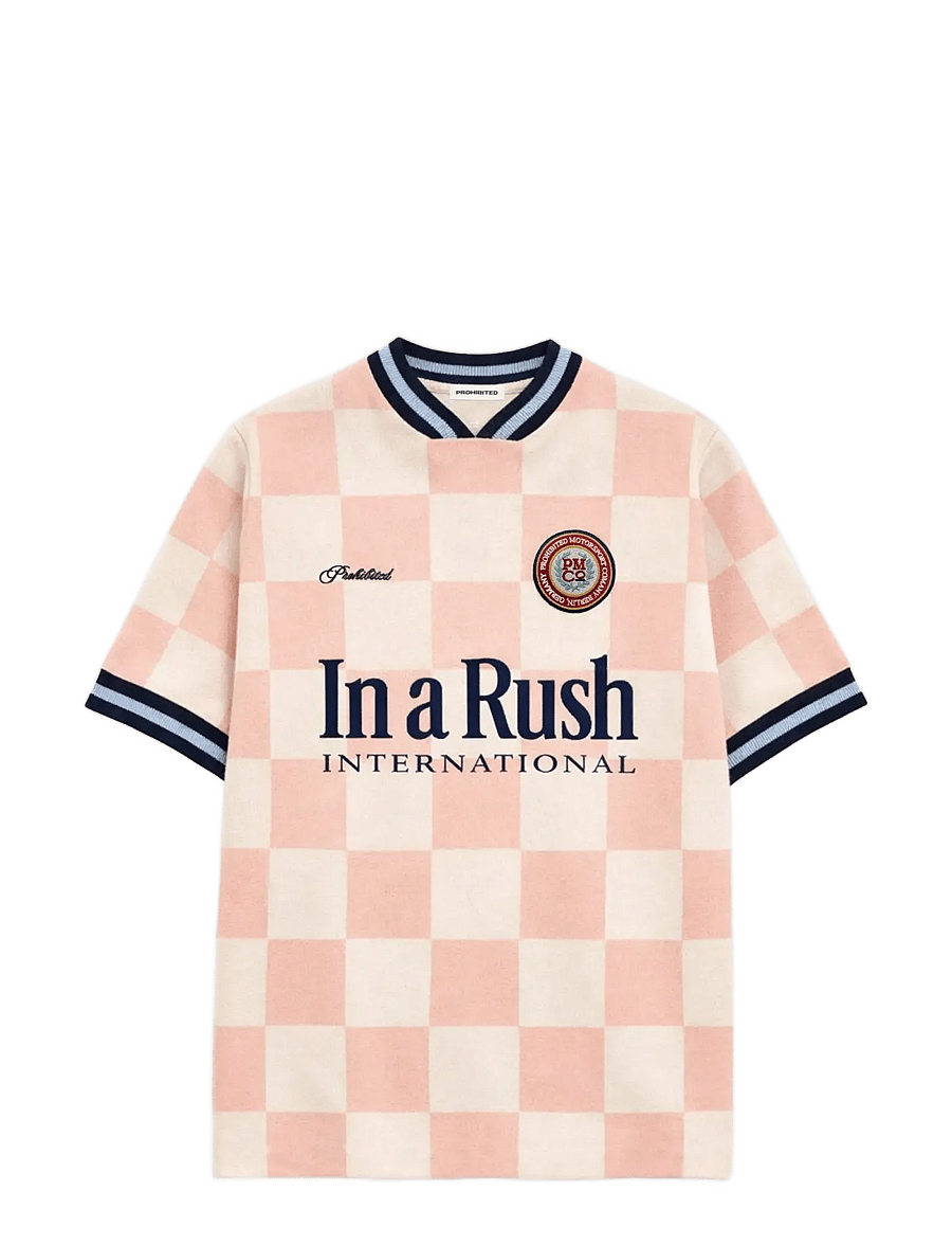 Prohibited - Victory Knit Trikot Rose - v-ausschnitt - rose - 1