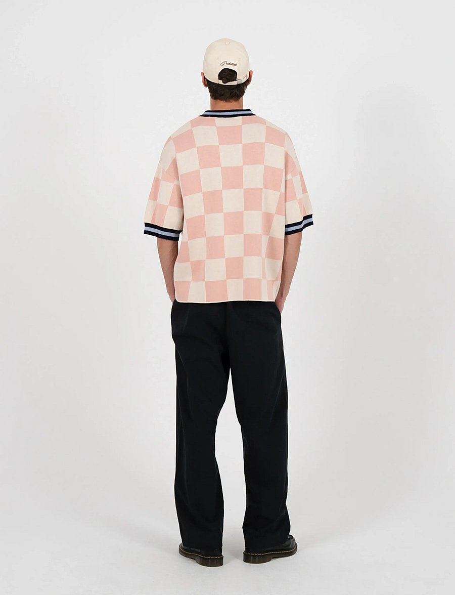 Prohibited - Victory Knit Trikot Rose - v-ausschnitt - rose - 4