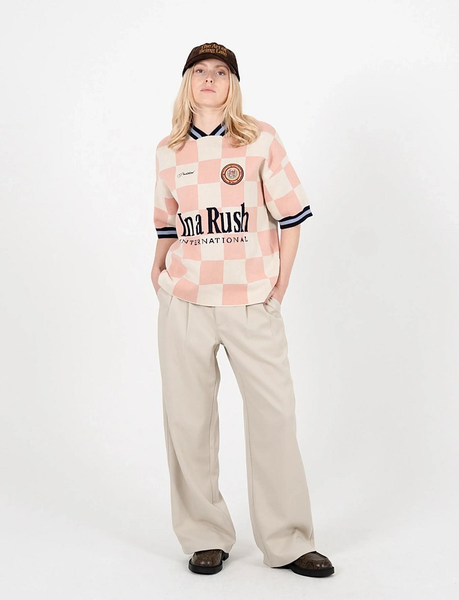 Prohibited - Victory Knit Trikot Rose - v-ausschnitt - rose - 5